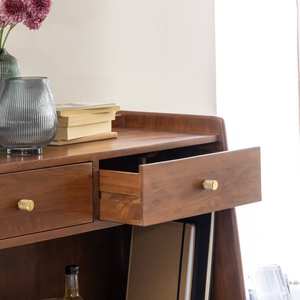 Aparador alto de madera de acacia Vandana Stellar Sierra - Product Image 5