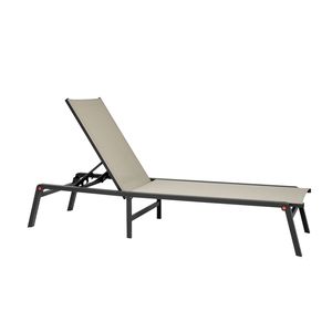 Set di 2 Sdraio Pieghevoli da Esterno per Prendere il Sole, Capacità di Carico 400 Libbre, 5 Posizioni Regolabili, Facile Montaggio, per Spiaggia - Product Image 4