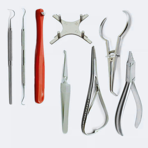 ชุดเครื่องมือทันตกรรมระดับมืออาชีพ ผลิตจากสแตนเลสสตีล สำหรับการผ่าตัดทางทันตกรรม เหมาะสำหรับคลินิกทันตแพทย์ คุณภาพสูง แบบ OEM - Product Image 1