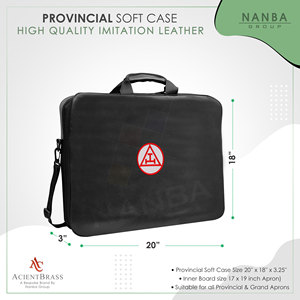 Masonic Royal Arch <b>case</b> Imitation leather soft <b>case</b> Masonic provincial <b>case</b> Masonic Royal Arch apron <b>case</b> - Product Image 3