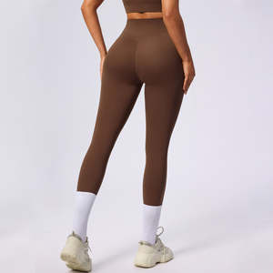 Leggings de Yoga de Cintura Alta con Efecto Scrunch y Bolsillos Laterales, Pantalones de Entrenamiento con Control de Abdomen para Mujer, Leggings Deportivos Elásticos para Gimnasio - Product Image 4