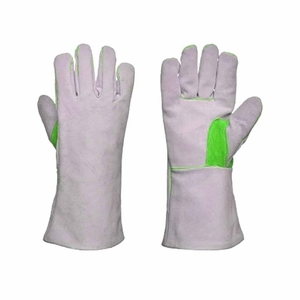 Gants de soudure en cuir de vachette pleine fleur pour le hockey, résistants à l'abrasion, pour la lutte contre les incendies et le barbecue, durables, vente en gros - Product Image 6