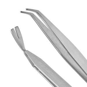 Pinzas para remover garrapatas de perros y gatos, de acero inoxidable de grado quirúrgico, herramientas para el cuidado de mascotas, 2 en 1, pinzas para remover garrapatas, gran venta. - Product Image 1