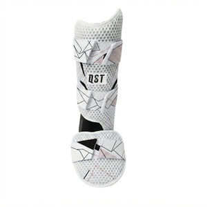 Baseball Shin Leg <b>Protector</b> Custom Color Adjustable Padded Protective Gear adjustable baseball leg guard for batting practice - Product Image 1