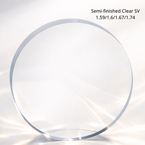 เลนส์แว่นตาแบบกึ่งสำเร็จรูปชนิดมองเดี่ยว SFSV MR-7 1.67 ค่าดัชนีหักเหสูง UV400 ทรงกลมเคลือบแข็ง HC พลาสติก - Product Image 1