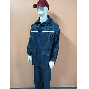 Ensemble de pluie PVC pour moto et trottinette électrique, veste et pantalon, en tissu nylon 190T, unisexe, meilleur prix - Product Image 4