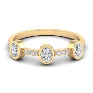 Anillo de compromiso REYES hecho a mano en oro sólido de 14K con moissanita certificada por GRA, regalo de boda de lujo, joyería fina para mujer - Product Image 6