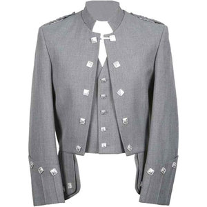 Chaqueta Kilt Escocesa Hecha a Medida con Chaleco de Lana y Diseño Argyle 2026 - Product Image 3