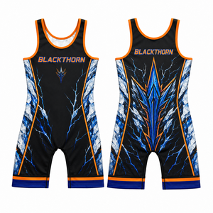 Combinaison de lutte pour femmes adultes, 100% polyester extensible, respirante, logo et tailles personnalisés, uniforme de musculation - Product Image 6