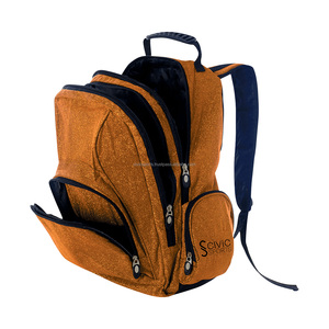 กระเป๋าเป้สะพายหลังปักเลื่อมลายยูนิคอร์นแวววาวสำหรับเด็กผู้หญิงกระเป๋าเป้สะพายหลังสำหรับใส่หนังสือไปโรงเรียนโลโก้เชียร์ - Product Image 6