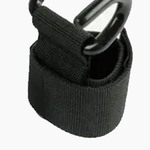 Adjustable U-Shaped Wrist Support Hook Loop Closure Non-Slip <b>Weight</b> <b>Lifting</b> Unisex Black - Product Image 3