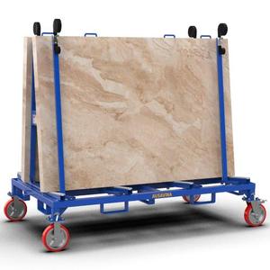 Glass Stone Transport a Frame <b>Trolley</b> Transport Cart Storage Rack Granite Transport A-Frame - Product Image 4