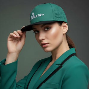 Gorra de Béisbol de Fabricación Personalizada con Marca Privada Athletify, Impresión Digital, Carcasa Suave, Transpirable, Deportiva, Ajustada, Unisex, Cuatro Colores - Product Image 1