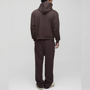 เสื้อฮู้ดดี้ผู้ชายแบบหนาพิเศษสั่งทำได้พร้อมซิป - เสื้อฮู้ดสตรีทแวร์แบบเรียบ - Product Image 6