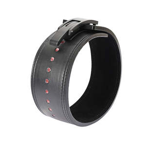 Nouvelle ceinture de musculation en cuir avec logo personnalisé pour la musculation et le fitness - Product Image 3