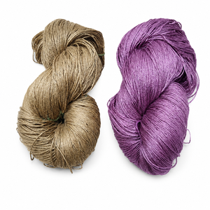 Pelotes de fil de coton biologique peigné de qualité supérieure pour le tricot, le tissage, le crochet, la broderie, les travaux textiles, matière première durable - Product Image 1