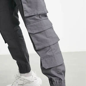 Pantalones Jogger para Hombre al por Mayor, con Bolsillos Cargo y Utilitarios, Bajo MOQ, Mezcla de Algodón y Spandex - Product Image 5
