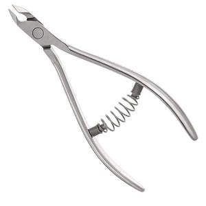Coupe-ongles professionnels en acier inoxydable à lame courbée pour l'élimination des peaux mortes des doigts et des orteils, vente chaude - Product Image 1
