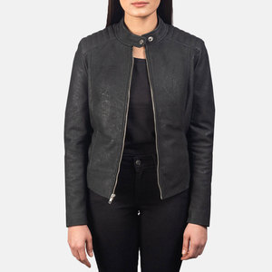 Veste en cuir pour femme, respirante, pour usage extérieur, vente en gros, prix bas, légère, best-seller - Product Image 1
