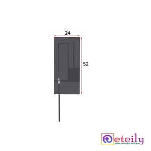 ETEILY ET-WI5FPC-5L10CP6-U เสาอากาศภายในแบบยืดหยุ่น 2.4GHz PCB พร้อมสายเคเบิลขนาด 1.13 มม. (L-10CM) + ขั้วต่อ UFL ผลิตในอินเดีย - Product Image 3