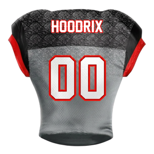 OEM Custom Design Sublimation American Football Jersey V-Neck Mesh Breathable Team Wear Uniform Manufacturer Bulk For Men , Kid - Product Image 3