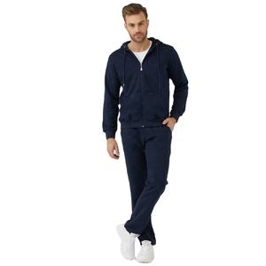 Men'<b>s</b> Premium Quality Hooded Zippered Tracksuit Set Best Selling Top Design Customizable Sweat <b>Suit</b> for Winter - Product Image 1