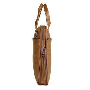 OEM ODM Service Genuine Leather Laptop <b>Bags</b> Wholesale Price Custom Design Leather Made Zipper Closure Laptop <b>Bag</b> - Product Image 3