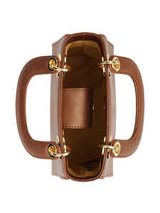 Classic Brown Leather Tote Bag for Women Luxury <b>Top</b> Handle Handbag Stylish Designer Purse Premium Quality Everyday Carry Bag - Product Image 4