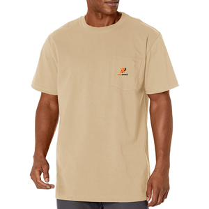 T-shirt oversize épais à col rond pour homme, personnalisable avec logo, manches courtes - Product Image 1