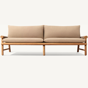 Hot sale furniture <b>sofa</b> <b>for</b> sitting two people capacity which is good and durable brown color equipped with soft foam - Product Image 3
