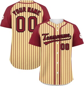 New Arrival Custom Size Short Sleeve Printed Breathable <b>Baseball</b> Jersey 100% Polyester Moisture Wicking Plus Size OEM Service - Product Image 5