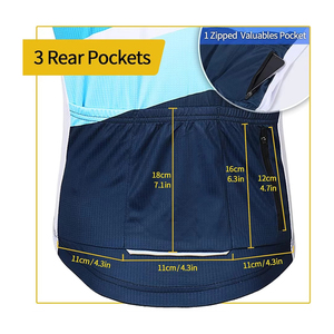 Customized New Style Men's Short Sleeve Road <b>Cycling</b> Jersey Breathable Polyester Anti-Bacterial 140 g Quick Dry Seamless - Product Image 5