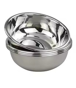 ชามโลหะตกแต่งสำหรับจัดแสดงบุฟเฟ่ต์ บริการสลัด และจัดงานจัดเลี้ยง - Product Image 4