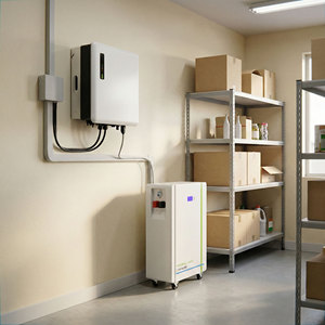 Inversor híbrido fotovoltaico de 5.5kW, 230V, 2MPPT, 120-500V MPPT, entrada fotovoltaica de 550V, batería de 51.2V, IP65, CAN, RS485, inversor solar para batería doméstica. - Product Image 1