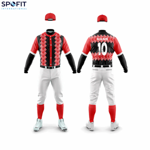 New Arrival Custom <b>Baseball</b> Uniform <b>Set</b> Men's Breathable Quick Dry <b>Baseball</b> Uniform Custom Logo Wholesale - Product Image 4