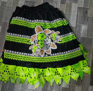 Custom New Design Flower Embroidered Cotton Fabric Pohnpei Skirt Ankle-Length Solid Chiffon 100% Cotton Women <b>Mini</b> Skirts 2026 - Product Image 4