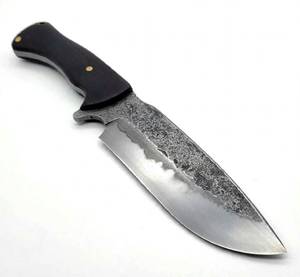Premium drop <b>profile</b> steel campsite preparation outdoor Utility <b>Tool</b> with ebony wood Handle - Product Image 4