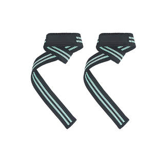 Sangles de levage personnalisées avec logo pour la gym, nouveau design 2026, légères, pour l'entraînement - Product Image 1