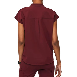 Blouses d'hôpital professionnelles multi-poches au design populaire, prix de gros, nouvelle mode estivale - Product Image 5