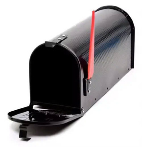 High Quality Classic US Mailbox Popular Cast Aluminium Steel <b>Wall</b> Style OEM Farmhouse Design Wholesales <b>Post</b>-Mounted Office <b>Box</b> - Product Image 4
