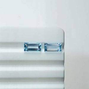 Topacio azul cielo natural, piedra suelta facetada de alta calidad para la fabricación de joyas, diseño de anillo y colgante. - Product Image 4