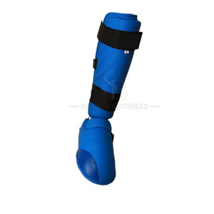 Espinilleras Deportivas de Cuero Transpirables y Ligeras con Amortiguación y Protección Integral para Entrenamiento, Running y Fútbol - Product Image 3