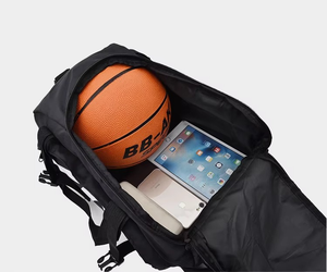 Sac de sport en velours côtelé personnalisé tendance avec logo, pour homme et femme, durable et portable, au design moderne et compartiment à chaussures - Product Image 6