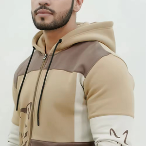New Arrival Men Summer Tracksuit Fashion 2 Piece <b>Set</b> Breathable Cotton Causal T-Shirt Printed Tracksuit Outfit With Custom Logo - Product Image 4