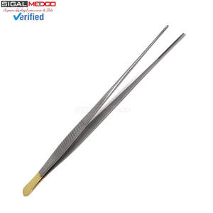 คีมหนีบเนื้อเยื่อแบบไม่ทำลายเนื้อเยื่อ DeBakey คุณภาพพรีเมียม ผลิตจากเหล็กกล้าไร้สนิม ขนาด 12 นิ้ว เครื่องมือผ่าตัดสำหรับหลอดเลือดและศัลยกรรมทั่วไป - Product Image 3