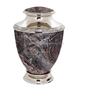 Urne funéraire en métal de qualité durable, style américain classique, pour les cendres, pour honorer les souvenirs. - Product Image 6