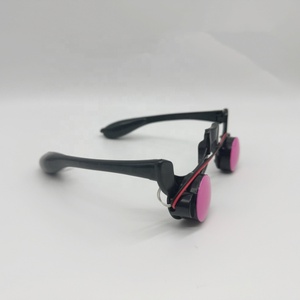 Occhiali LED Luminosi Lampeggianti Rossi per Halloween, Accessorio Cosplay Clown, Occhiali Luminosi per Feste di Carnevale - Product Image 5