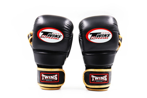 ถุงมือชกมวยหนังวัวคู่คุณภาพสูงสำหรับฝึกซ้อม MMA แบบปรับแต่งได้ น้ำหนักเบา สำหรับผู้ใหญ่ ฝึกซ้อม MMA แบบกำหนดเองได้ - Product Image 4