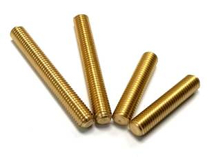 Tige filetée en laiton massif pour la construction et les solutions de fixation, disponible en gros à prix de gros - Product Image 5