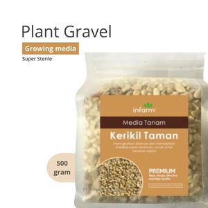 Gravier blanc de haute qualité pour plantes 500g |   Support de culture hydroponique décoratif pour cactus et succulentes avec drainage - Product Image 3